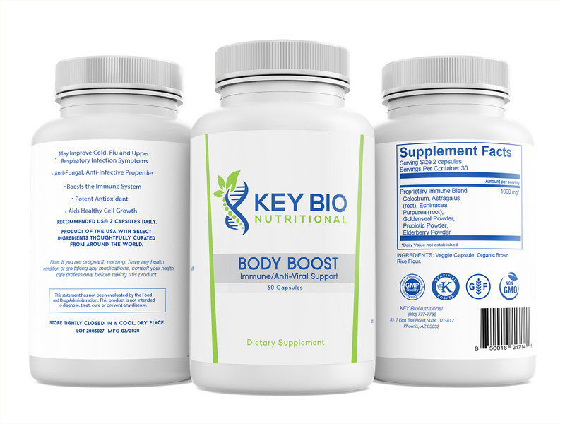 Body Boost Immune and Viral Support System - Key Bio Nutritional